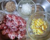 *残りご飯で作る肉団子*作り方2写真