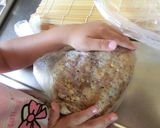 *残りご飯で作る肉団子*作り方4写真