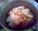 熱々でコク旨！専門店の肉入りカレーうどん作り方1写真