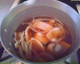 熱々でコク旨！専門店の肉入りカレーうどん作り方2写真