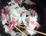 簡単★5分でカルボナーラ～そうめん編～作り方1写真