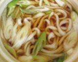 かき揚げ・玉子入り鍋焼きうどん。作り方3写真