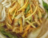 かき揚げ・玉子入り鍋焼きうどん。作り方4写真