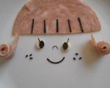 キャラ弁＊ピンク髪のそばかすgirl☆作り方2写真