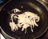 こってり牛肉とキノコのデミクリームパスタ作り方4写真
