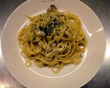 こってり牛肉とキノコのデミクリームパスタ作り方8写真