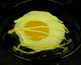 焼き豚丼　九条ネギ　目玉焼きドンッ♪作り方5写真