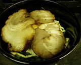 焼き豚丼　九条ネギ　目玉焼きドンッ♪作り方6写真