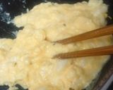 タルタルでとろふわスクランブルオムライス作り方5写真