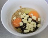 お弁当に♪チーズと塩昆布の卵焼き作り方2写真
