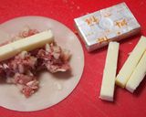 餃子withチーズ作り方2写真