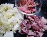 簡単！紅生姜天のお好み焼き風作り方1写真