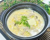 コク旨極上！とり白湯風の味噌バター雑炊作り方7写真