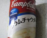 クラムチャウダー☆キャンベルスープで簡単作り方1写真