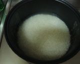 ☆三ツ星グリーンピースご飯☆作り方1写真