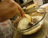 余り物でできる♪チョコバナナマフィン作り方7写真