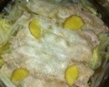 豚バラもやし白菜のミルフィーユスープ作り方5写真