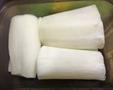 新生姜を巻いたお漬物。作り方1写真