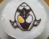 キャラケーキ☆仮面ライダー フォーゼ作り方7写真