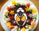 キャラケーキ☆仮面ライダー フォーゼ作り方10写真