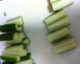 キュウリとシソのお肉巻き作り方1写真