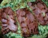 超簡単‼チヂミ風ニラたっぷりお好み焼き♪作り方5写真