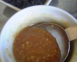 こっくり味☆茄子と竹輪の黒胡麻味噌がらめ作り方5写真