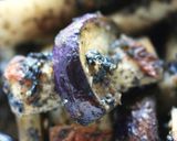こっくり味☆茄子と竹輪の黒胡麻味噌がらめ作り方10写真