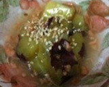 秋のさつまいも＆鮭フレーク煮物作り方6写真