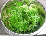 やわらか豚と水菜の冷しゃぶｻﾗﾀﾞ作り方1写真
