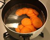 型抜きにんじん★ついでに離乳食5ヶ月作り方1写真