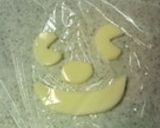 ☆キャラ弁♦♫⁺♦ハロウィンミッキー☆作り方3写真