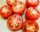 キャベツ・小松菜・鶏あっさりトマトパスタ作り方1写真