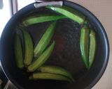 簡単☆オクラ納豆〜余りものプラス〜作り方1写真