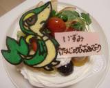 簡単ワンポイント＊キャラデコケーキ作り方16写真