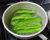 簡単もう一品♪四角豆のシーチキンサラダ☆作り方2写真