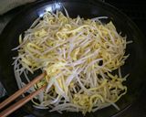 月末の＊＊モヤシと卵の炒め物＊＊作り方5写真