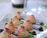 梨や林檎で生ハム巻き♪バルサミコソース作り方9写真