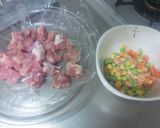 炊飯器でバターライス・ふわとろオムライス作り方1写真