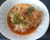 美味い簡単！☆こんにゃくトマトパスタ作り方5写真