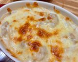 ホワイトソース缶で☆鶏もも肉のマカロニグラタン作り方10写真