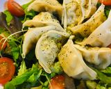 レトルト餃子●イタリア風焼き餃子作り方4写真