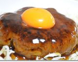 鯖缶で照り焼き風ハンバーグ☆作り方5写真