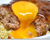 鯖缶で照り焼き風ハンバーグ☆作り方6写真