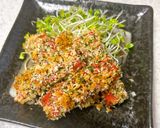 トースターで♪かにかまの青のりパン粉焼き作り方5写真