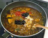 コク旨♡かぼちゃと挽肉のカレー♫作り方5写真