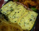 お弁当に❀椎茸＆ベーコン入り卵焼き♬作り方6写真