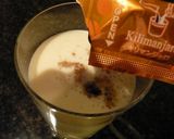 きれいなコーヒーエキスでバナナジュース。作り方3写真