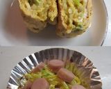 お弁当に§もやし§カレー・マヨで玉子焼き作り方5写真