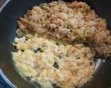 簡単☆ランチに！納豆キムチーズチャーハン作り方4写真